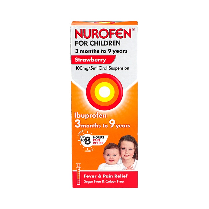 Nurofen for Children 3 Months to 9 Years Strawberry image 1