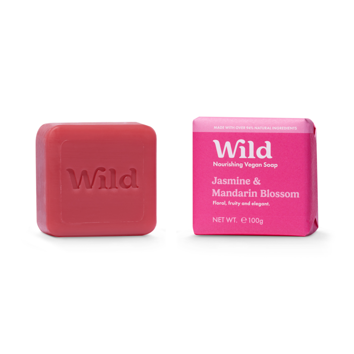 WILD Jasmine & Mandarin Blossom Soap 100g