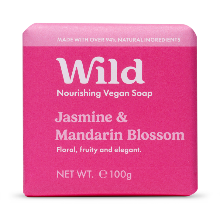 WILD Jasmine & Mandarin Blossom Soap 100g image 2