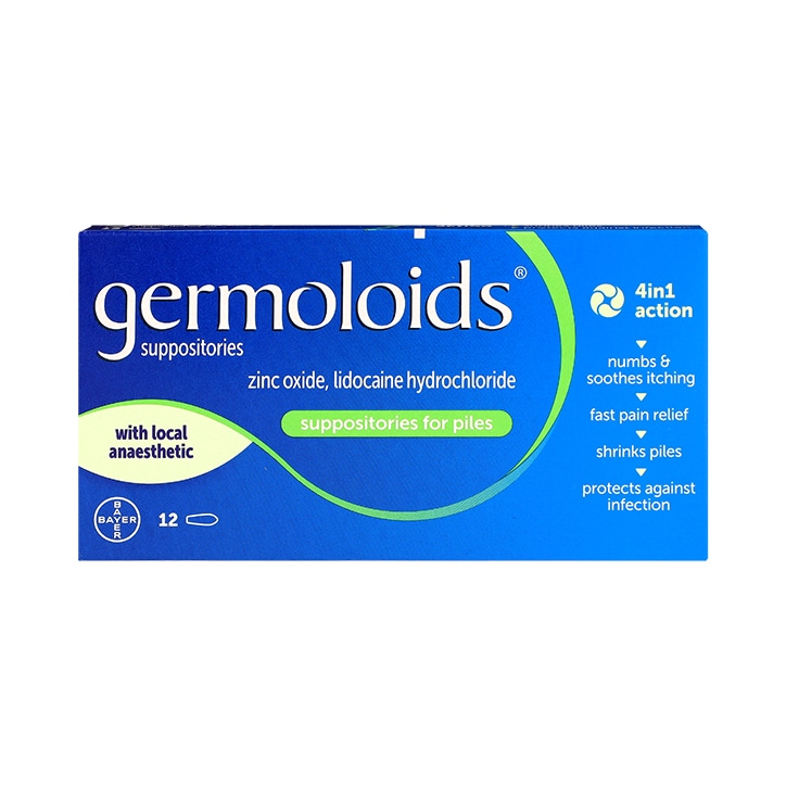 Germoloids 12 Suppositories