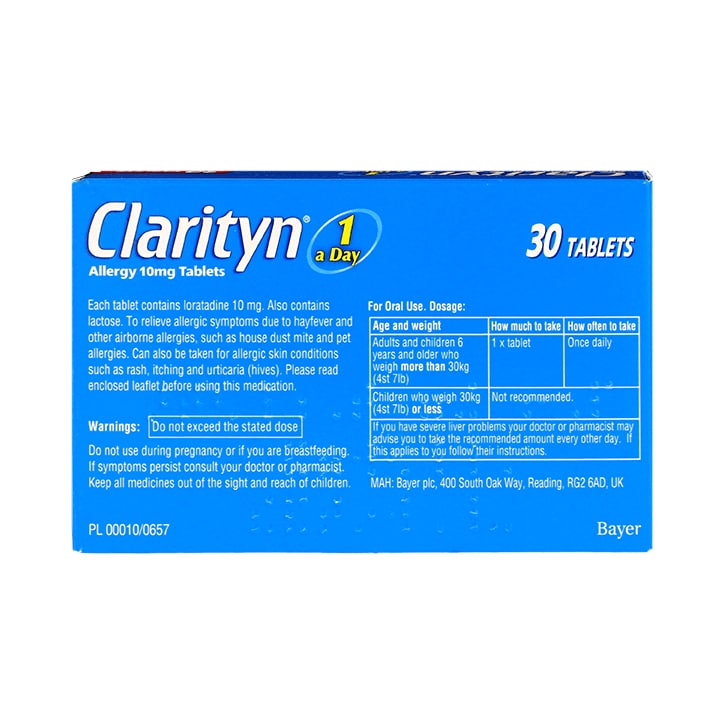 Clarityn Allergy 10mg Tablets image 2