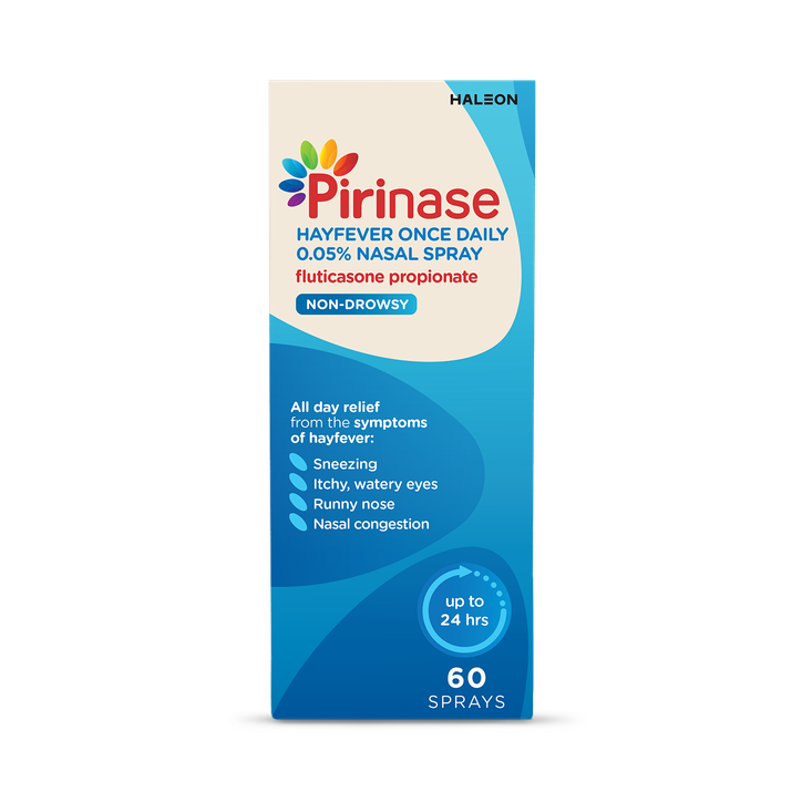 Pirinase Hayfever Relief for Adults 0.05% Nasal Spray 1ml