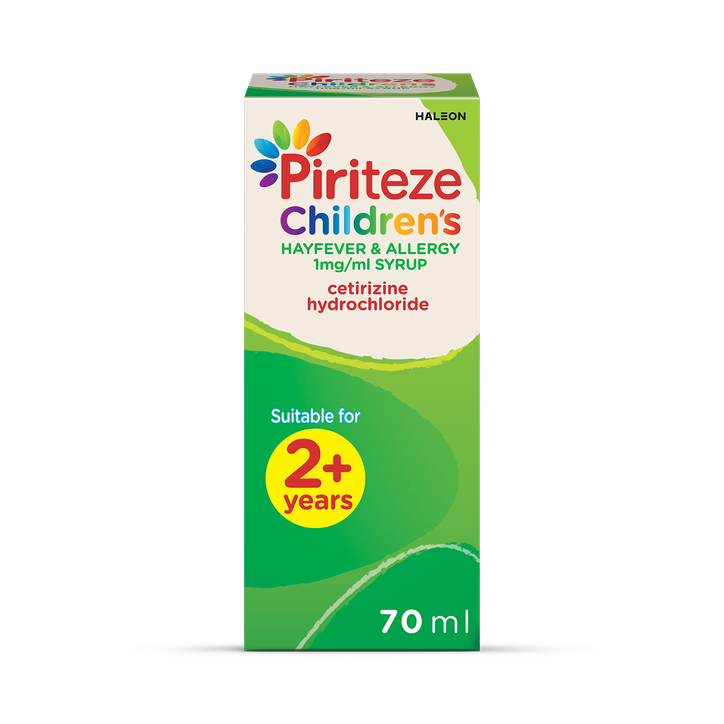 Piriteze Allergy 1mg/1ml Syrup 70ml