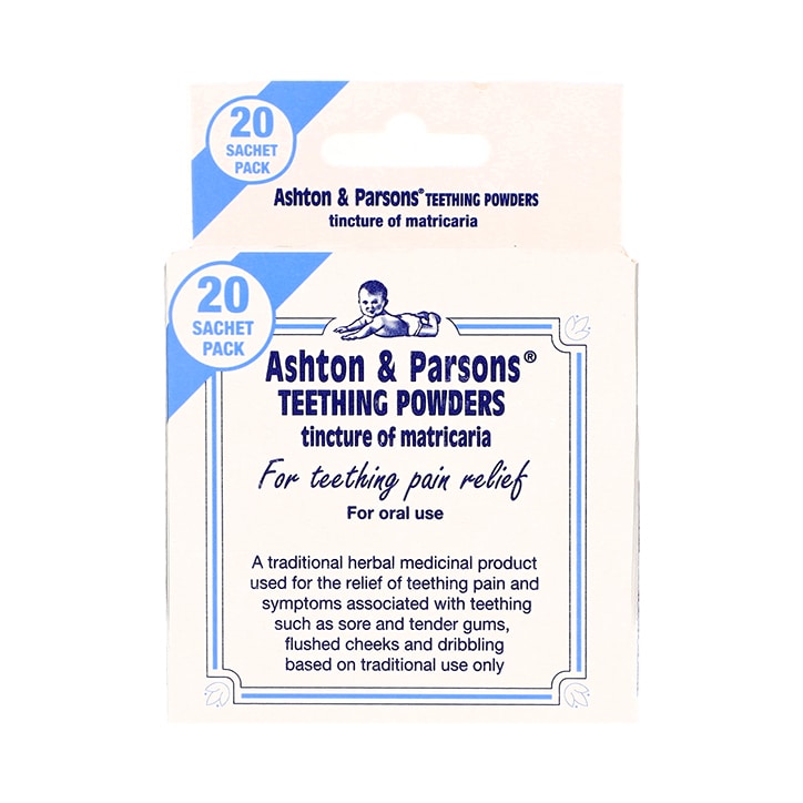 Ashton & Parsons Teething Powders 20 Sachets image 1