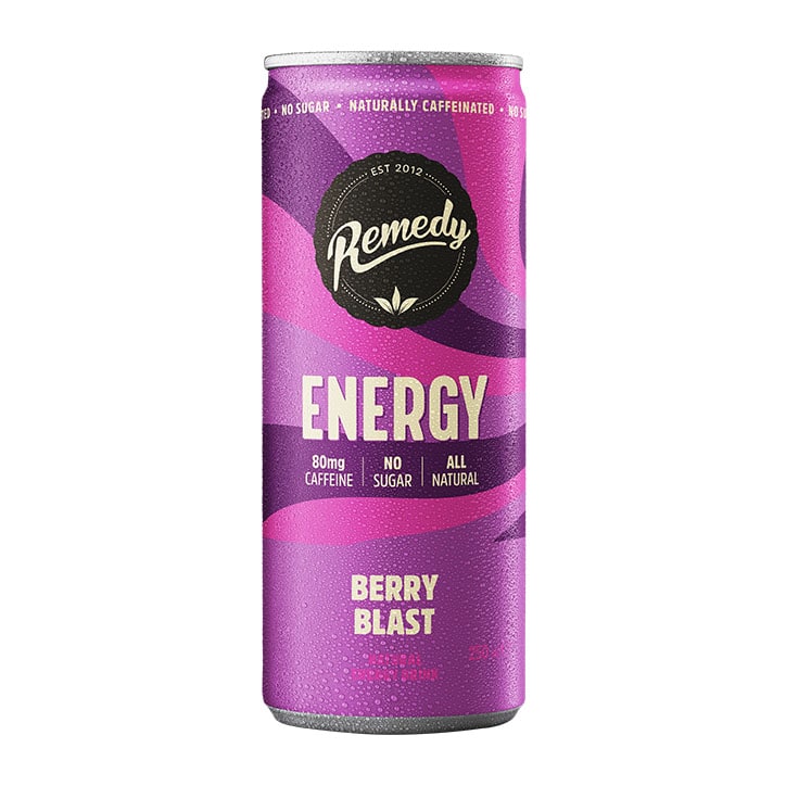 Remedy Kombucha Energy Berry Blast 250ml-1
