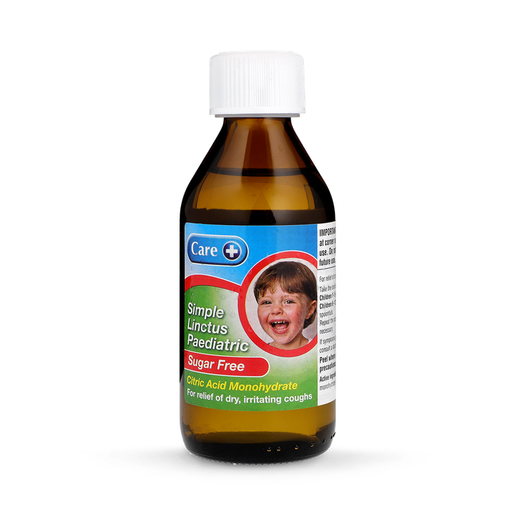 Care Simple Linctus Paediatric Sugar Free 200ml