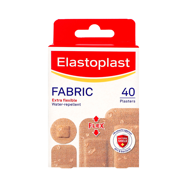 Elastoplast Fabric Waterproof Strips 40 Plasters