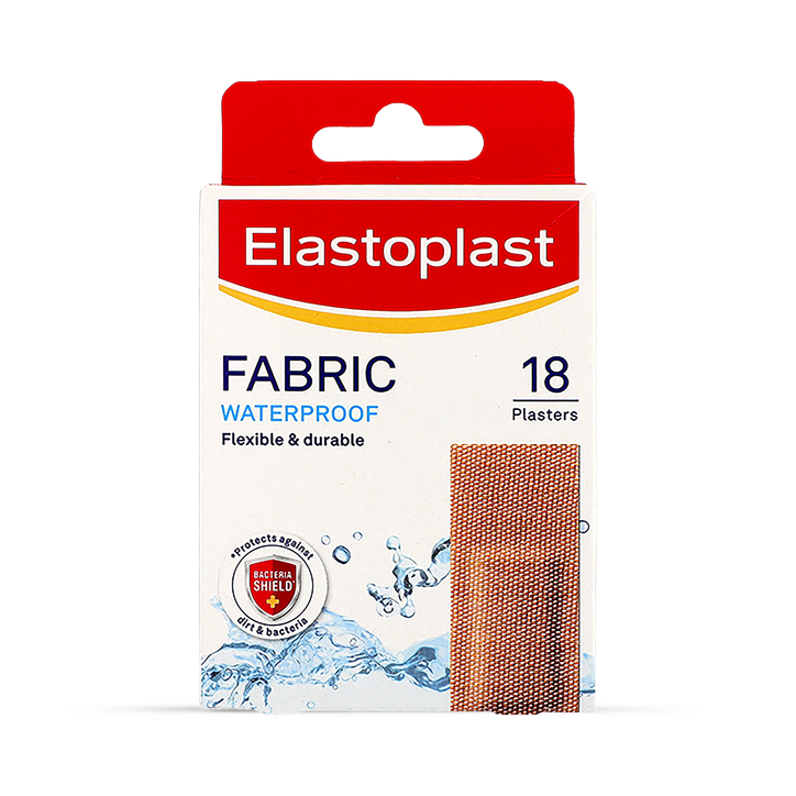 Elastoplast Fabric Waterproof Strips 18 Plasters image 1