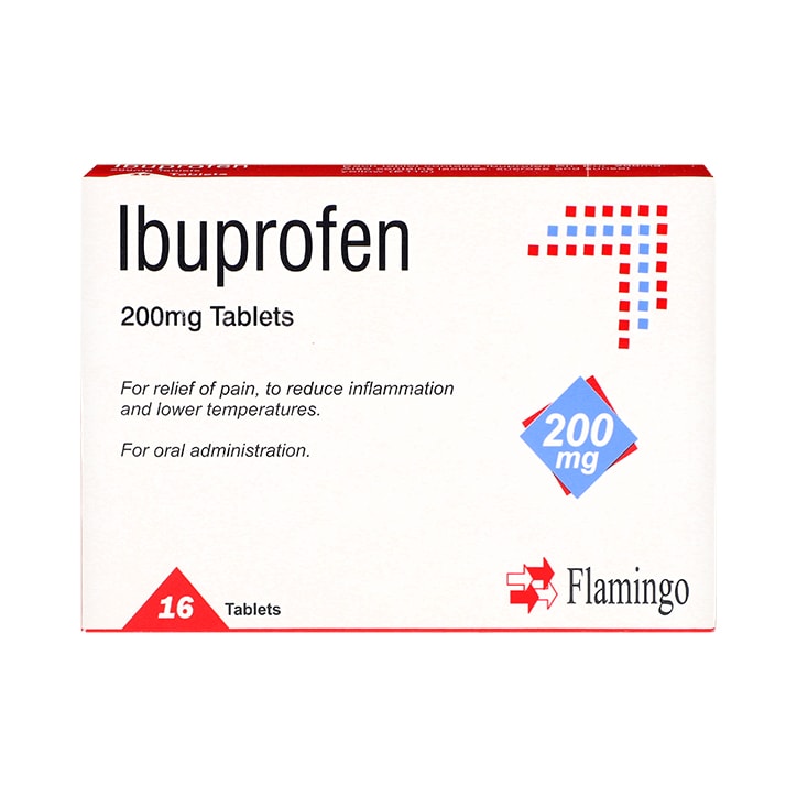 Ibuprofen Tablets 200mg Tablets 16 Tablets image 1