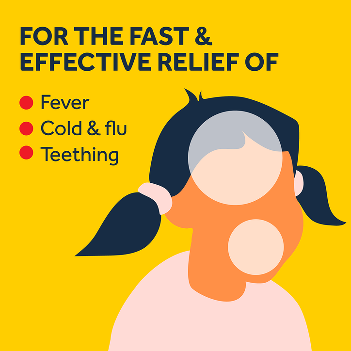 Nurofen for Children Cold, Pain and Fever 100mg/5ml Oral Suspension image 8