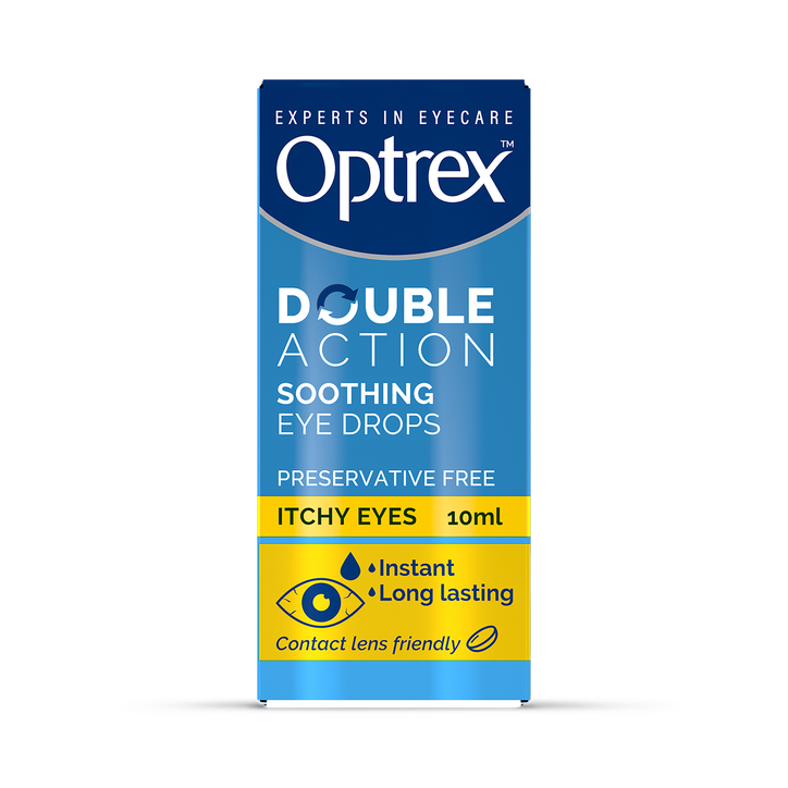 Optrex Double Action Drops for Itchy and Watery Eyes