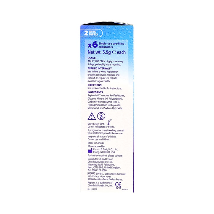 Replens Long Lasting Vaginal Moisturiser image 2