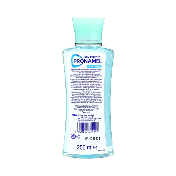 Sensodyne Pronamel Mouthwash 250ml image 2