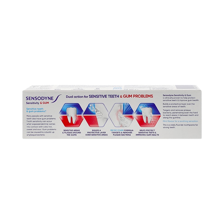 Sensodyne Sensitivity & Gum Toothpaste 75ml image 2