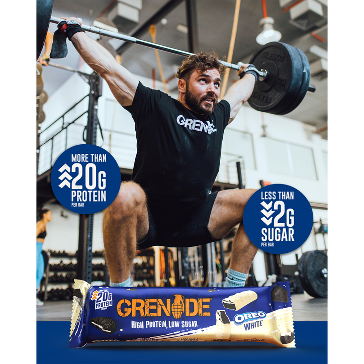Grenade Oreo White Protein Bar 60g image 6