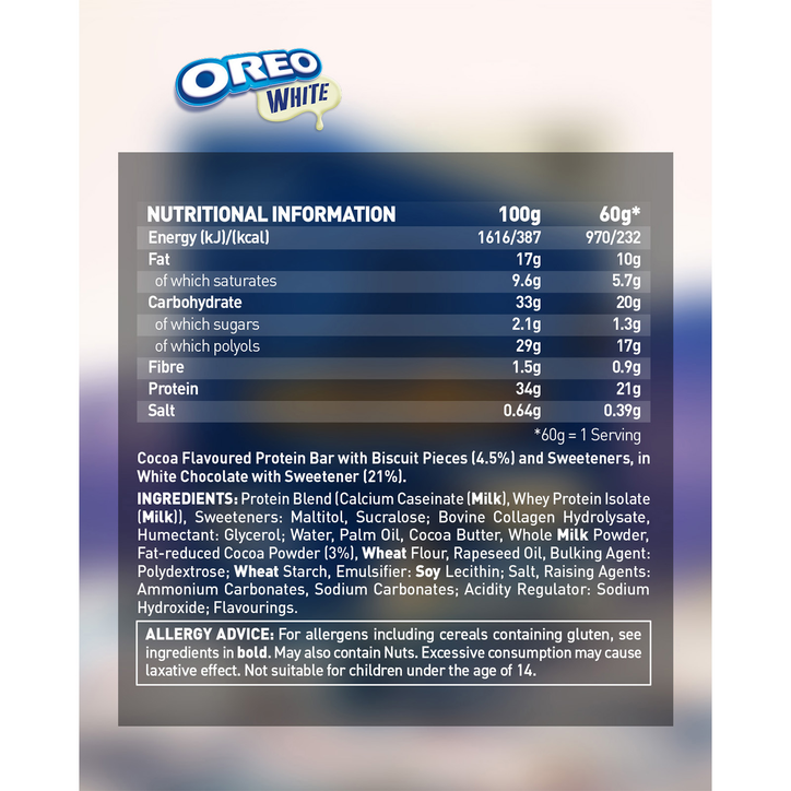 Grenade Oreo White Protein Bar 60g image 7