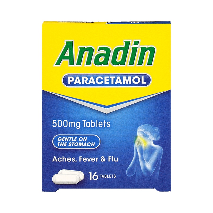 Anadin Paracetamol 16 Tablets image 1