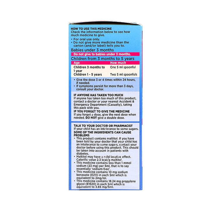 CalCough Infant Syrup 125ml image 2