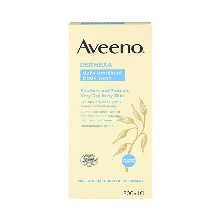 Aveeno Dermexa Daily Emollient Body Wash 300ml image 1