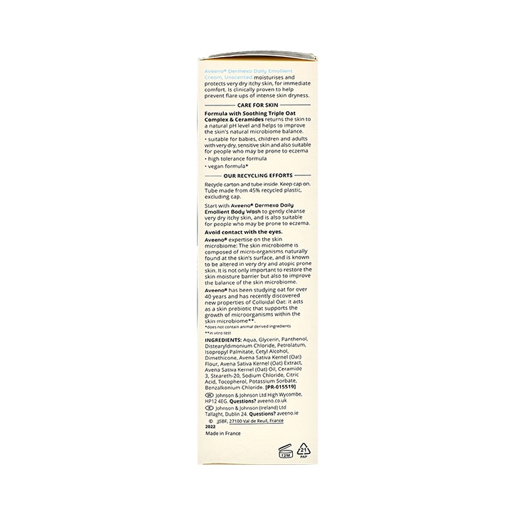 Aveeno Dermexa Daily Emollient Cream 200ml image 2