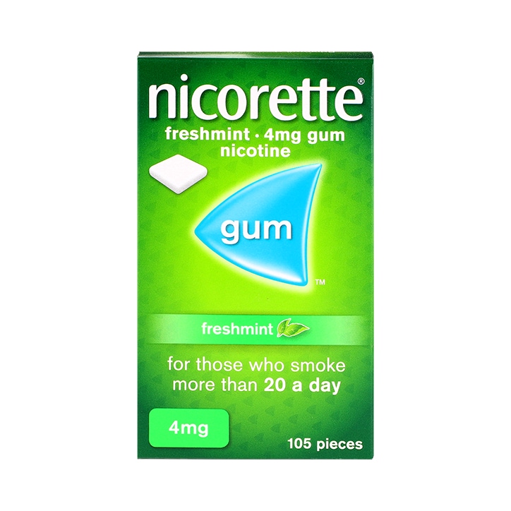 Nicorette 4mg Gum image 1
