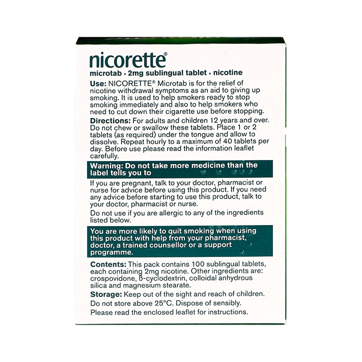 Nicorette Microtab image 2