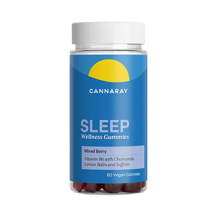 Cannaray Sleep Mixed Berry Flavour 60 Gummies image 1