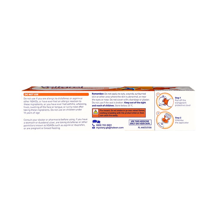 Voltarol Back & Muscle Pain Relief 1.16% Gel 100g image 2