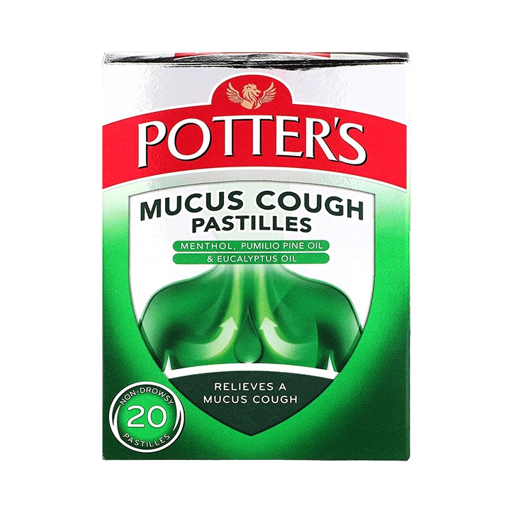 Potter's Mucus Cough 20 Pastilles image 1