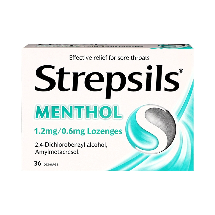 Strepsils Menthol Lozenges now 36 image 1