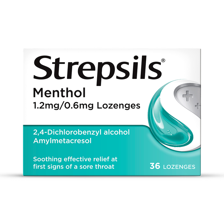 Strepsils Menthol 36 Lozenges