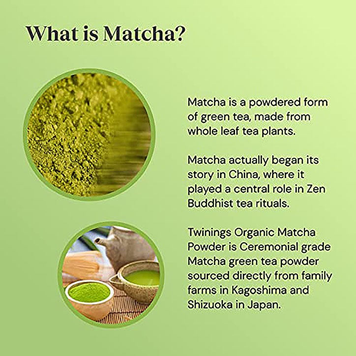 Twinings Organic Matcha Green Tea Powder 30g image 3