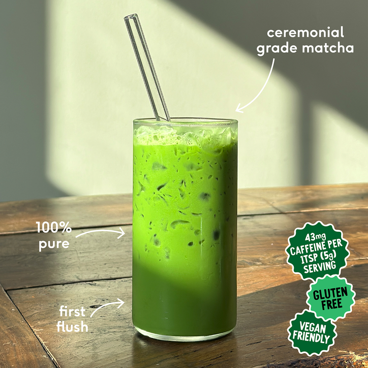 Perfect Ted Organic Matcha Green Tea Powder Sticks x7 image 5