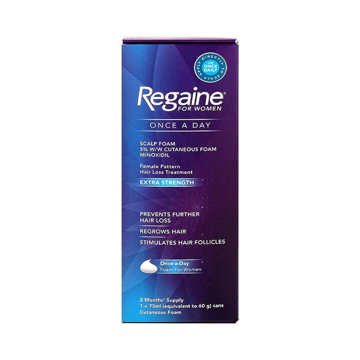 Regaine for Women Once A Day Scalp Foam 73ml image 1