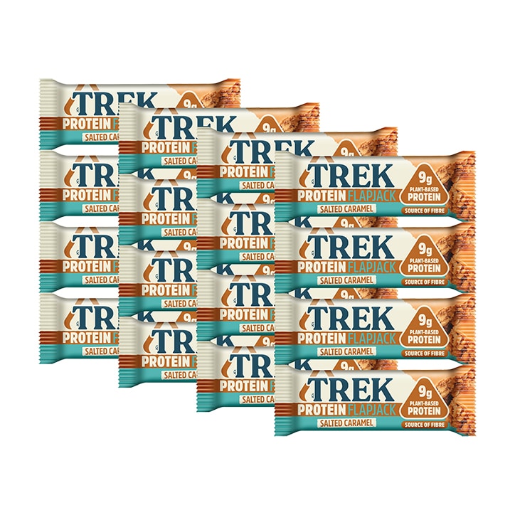 Trek Salted Caramel Protein Flapjack 16x 50g image 1