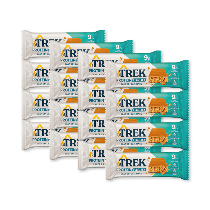 Trek Salted Caramel Protein Flapjack 16x 50g image 1