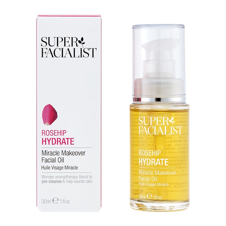 Super Facialist Rosehip Hydrate Miracle Makeover Facial Oil 30ml-1