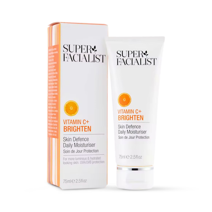Super Facialist Vitamin C+ Brighten Skin Defence Daily Moisturiser 75ml