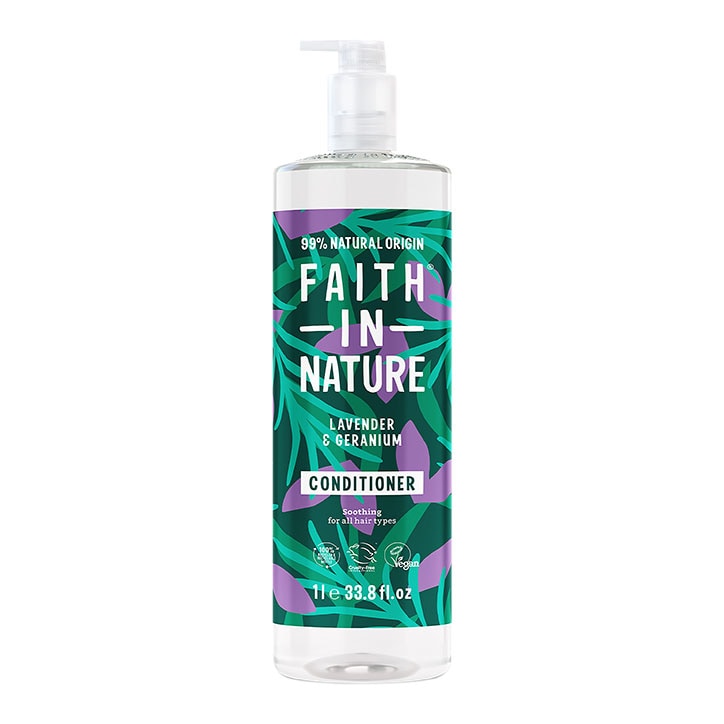 Faith In Nature Lavender & Geranium Conditioner 1L image 1