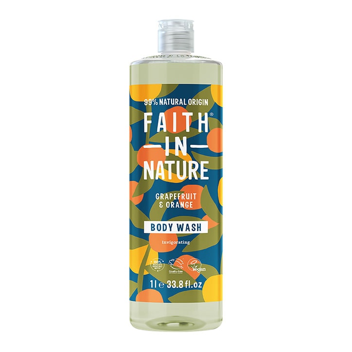 Faith In Nature Grapefruit & Orange Body Wash 1L image 1