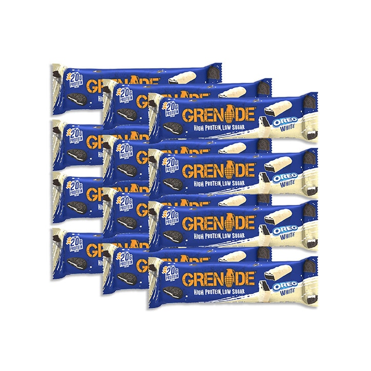 Grenade Oreo White Protein Bar 12x 60g-1