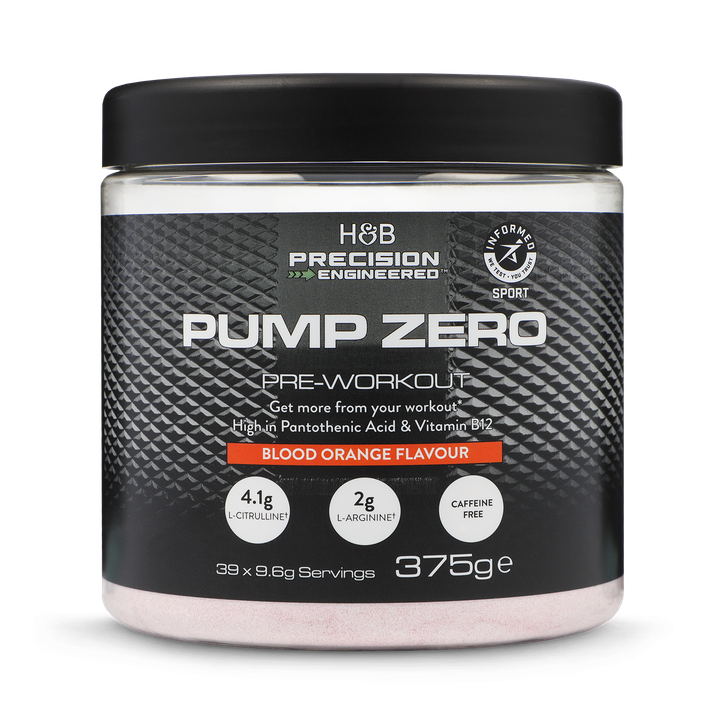 Pump Zero Pre Workout Blood Orange 375g
