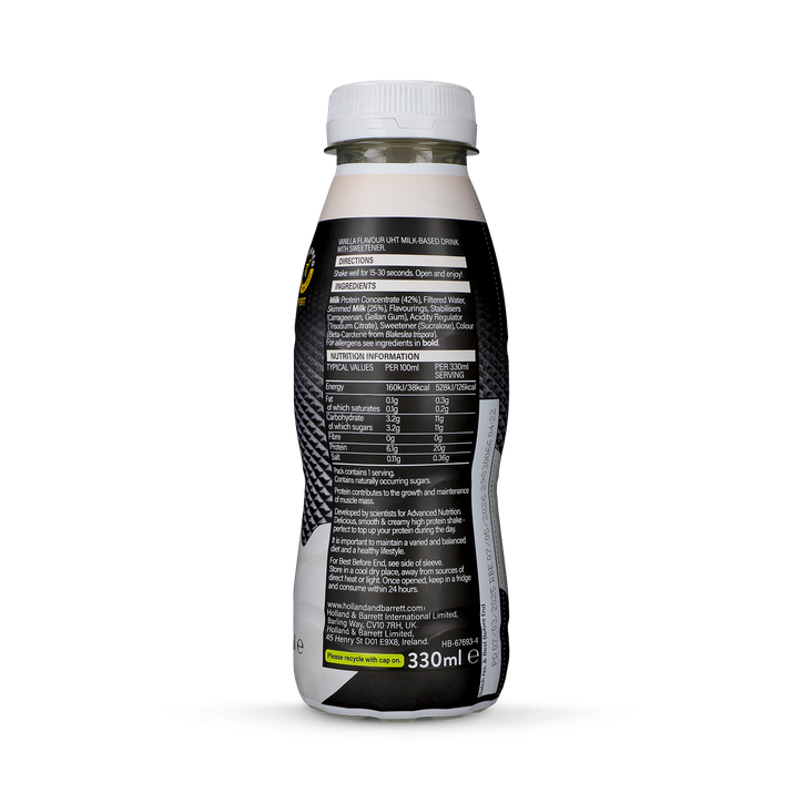High Protein Shake Vanilla 330ml image 2