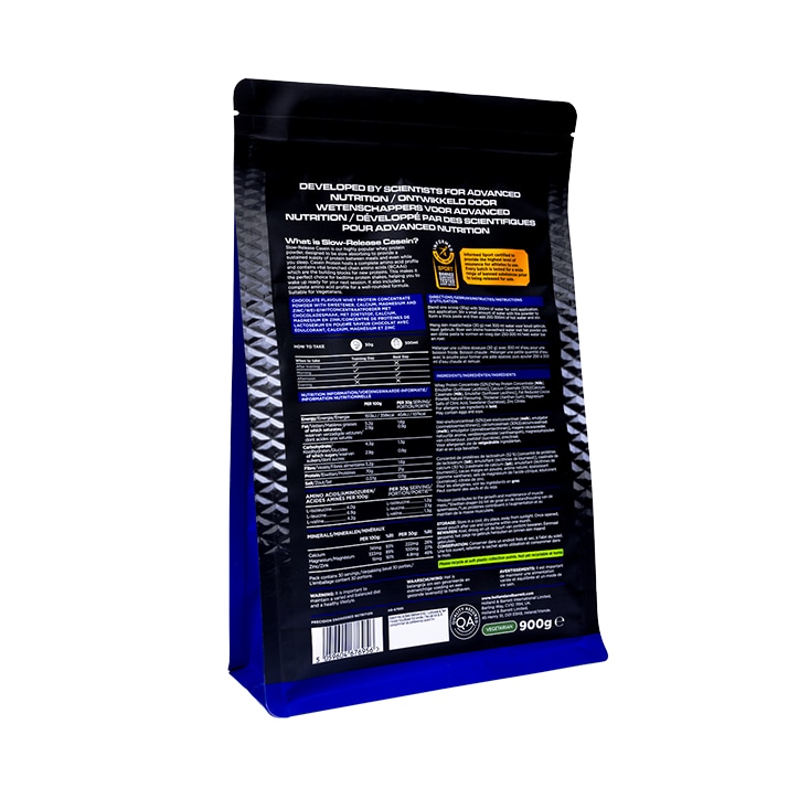 Overnight Whey Protein Chocolate 900g image 2