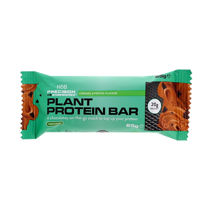 Plant Protein Bar Caramel & Pretzel 60g image 1