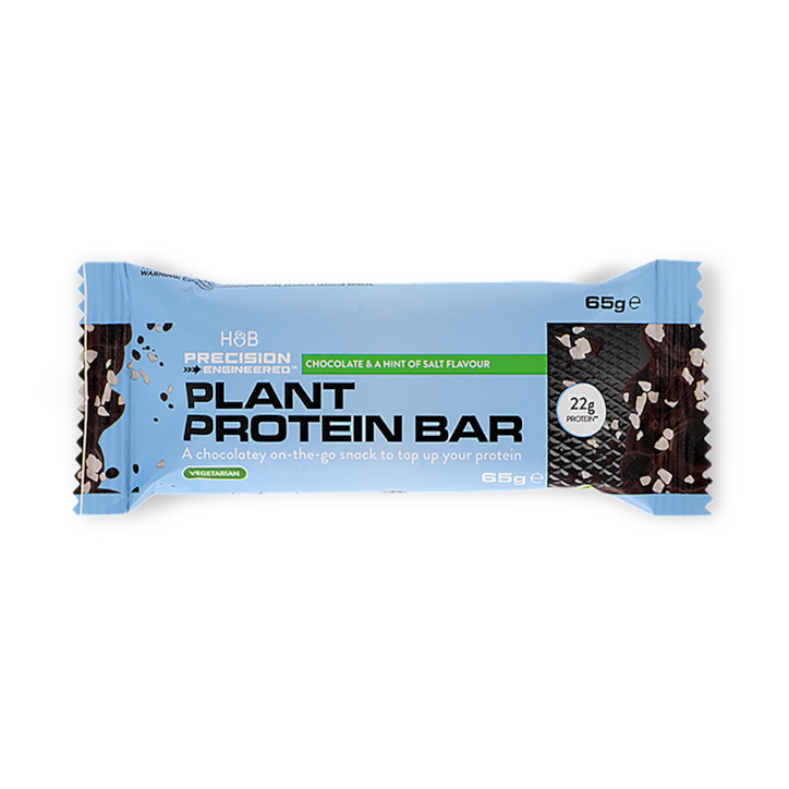 Plant Protein Bar Dark Chocolate Seasalt 60g image 1
