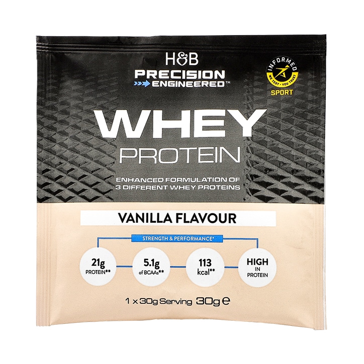 Whey Protein Vanilla Sachet 30g image 1