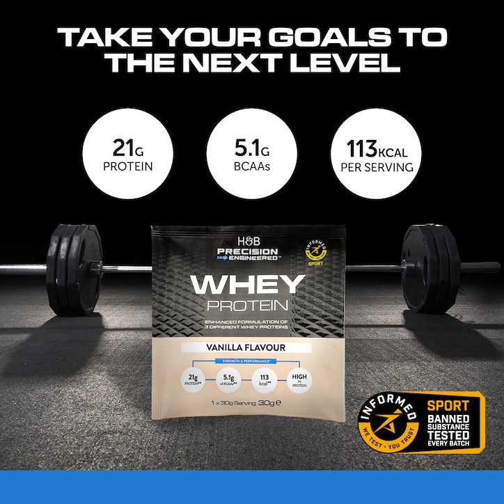 Whey Protein Vanilla Sachet 30g image 2