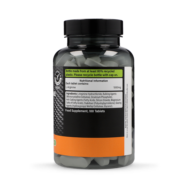 L-Arginine 1000mg 100 Tablets image 2