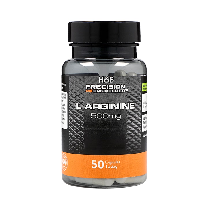 L-Arginine 500mg 50 Capsules image 1